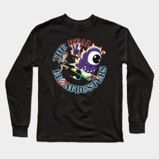 Ray "No Stunts" Vs Big Eye Ghost Long Sleeve T-Shirt